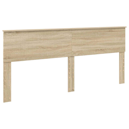 Bed Frame with Drawer Sonoma Oak 200 x 200 cm Engineer Wood