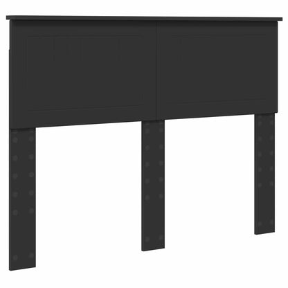 Bed Frame with Drawer Black 120 x 190 cm Engineer Wood