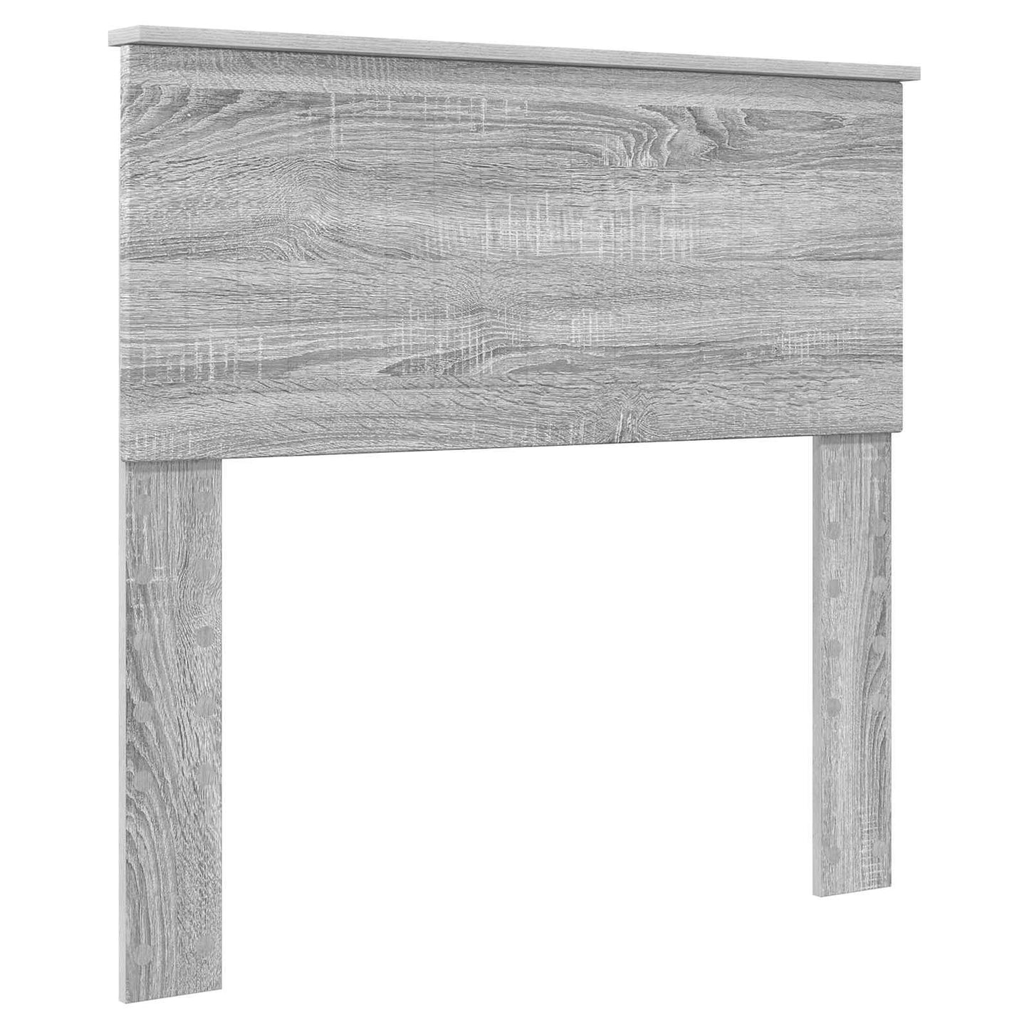 Bed Frame with Drawer Grey Sonoma 90 x 190 cm Engineer Wood