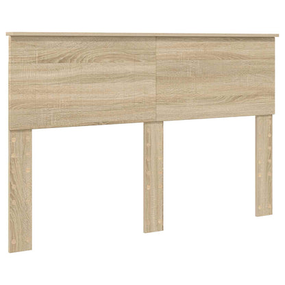 Storage Bed with Drawer Sonoma Oak 140 x 190 cm Engineered Wood