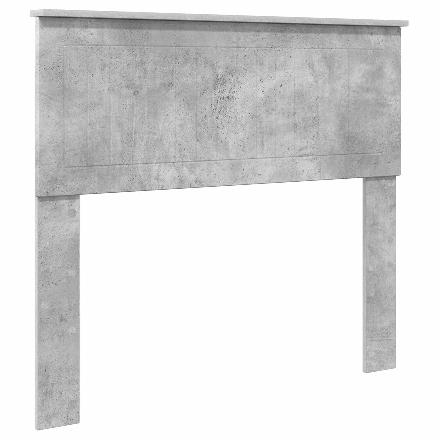 Bed Frame Concrete Grey 100 x 200 cm Engineered Wood