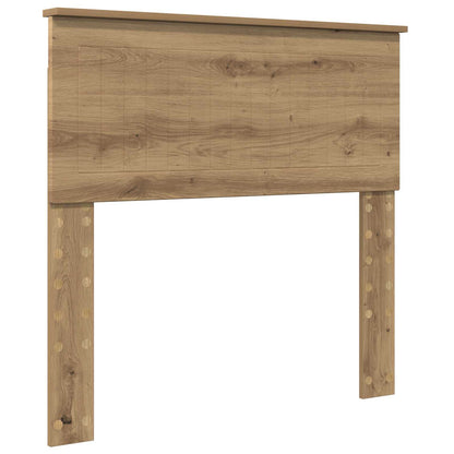 Bed Frame with Drawer Artisan Oak 90 x 190 cm Engineered Wood