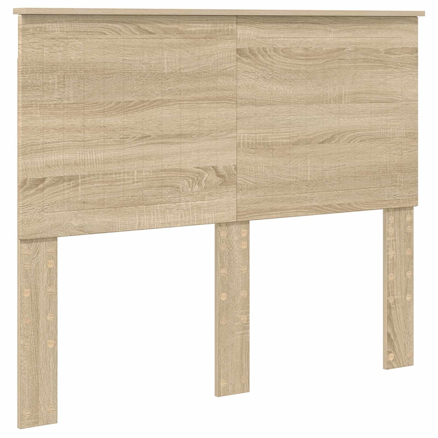 Bed Frame with Headboard Sonoma 120 x 200 cm Solid Pine Wood