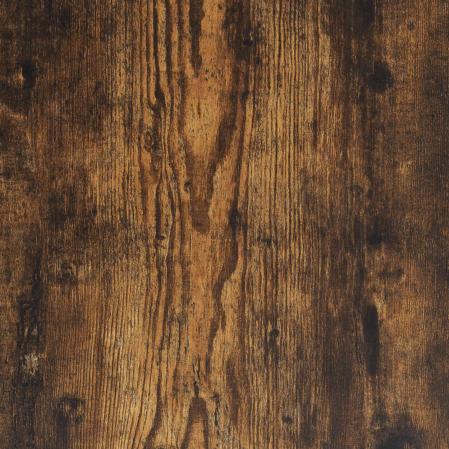 Bed Frame with Drawer Smoked Oak 200 x 200 cm Engineer Wood