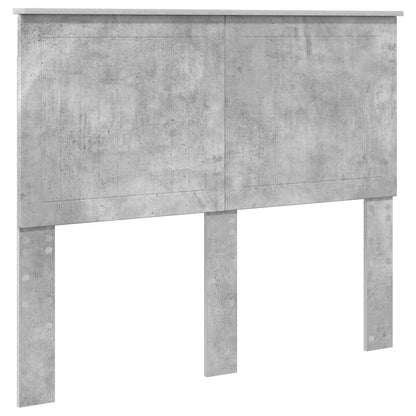 Bed Frame with Drawer Concrete Grey 120 x 200 cm Engineer Wood
