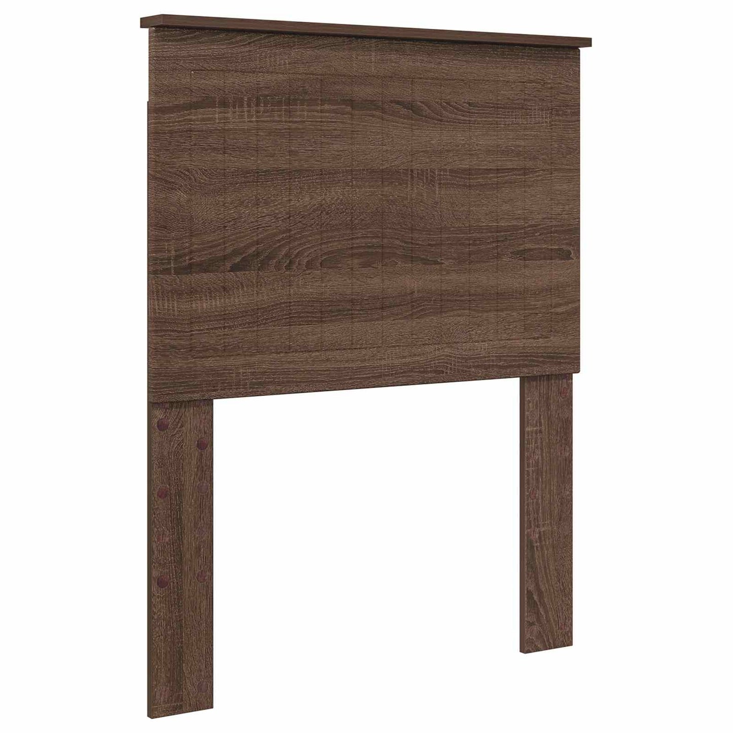 Storage Bed with Drawer Brown Oak 75 x 190 cm Engineered Wood