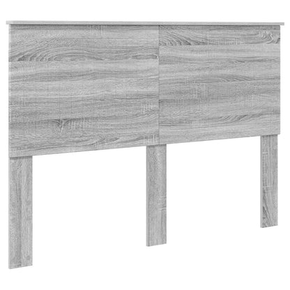 Bed Frame with Drawer Grey Sonoma 140 x 200 cm Engineered Wood