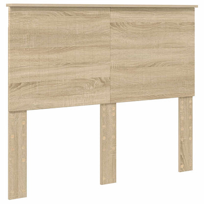 Bed Frame with Drawer Sonoma Oak 135 x 190 cm Engineered Wood