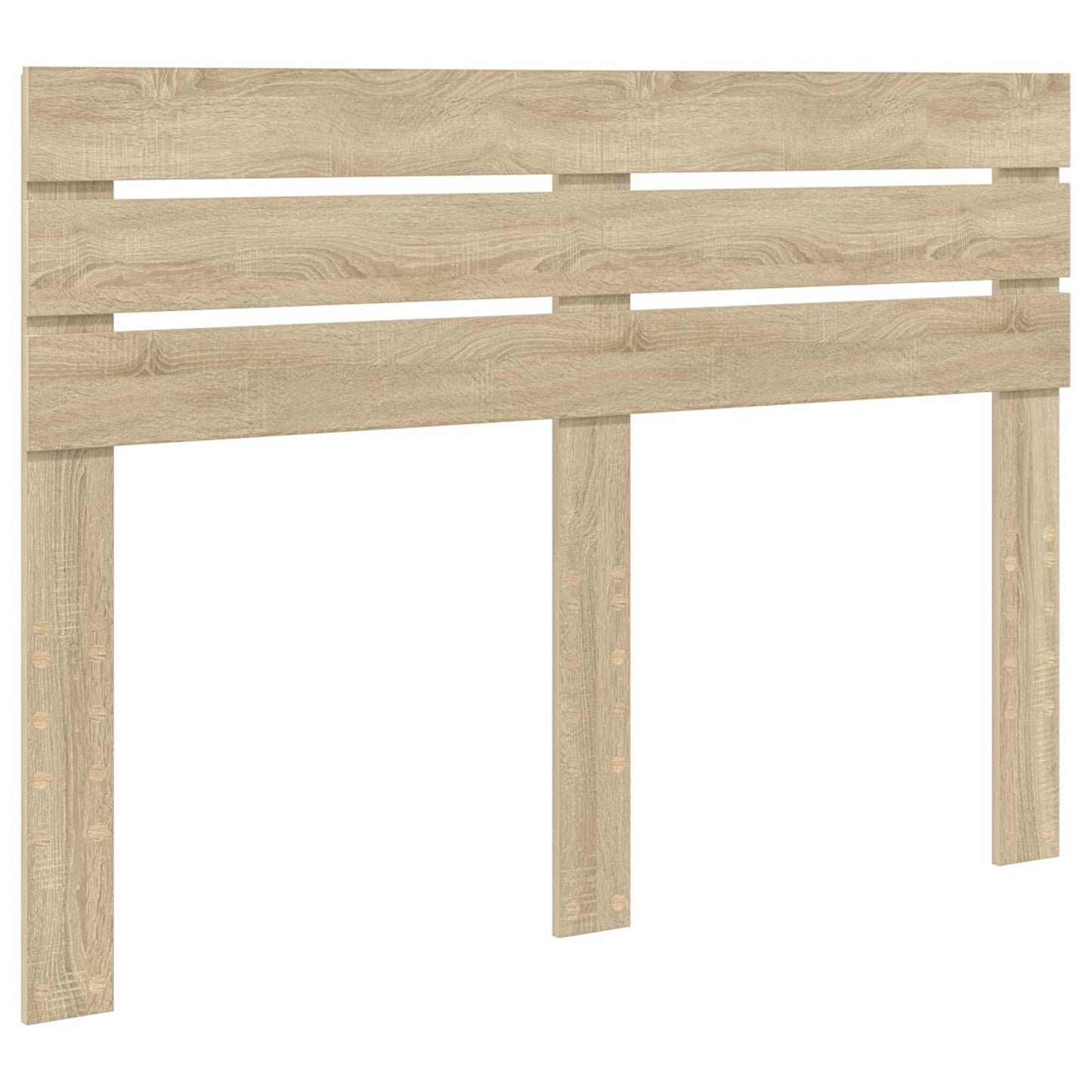 Bed Frame with Headboard Sonoma 160 x 200 cm Solid Pine Wood