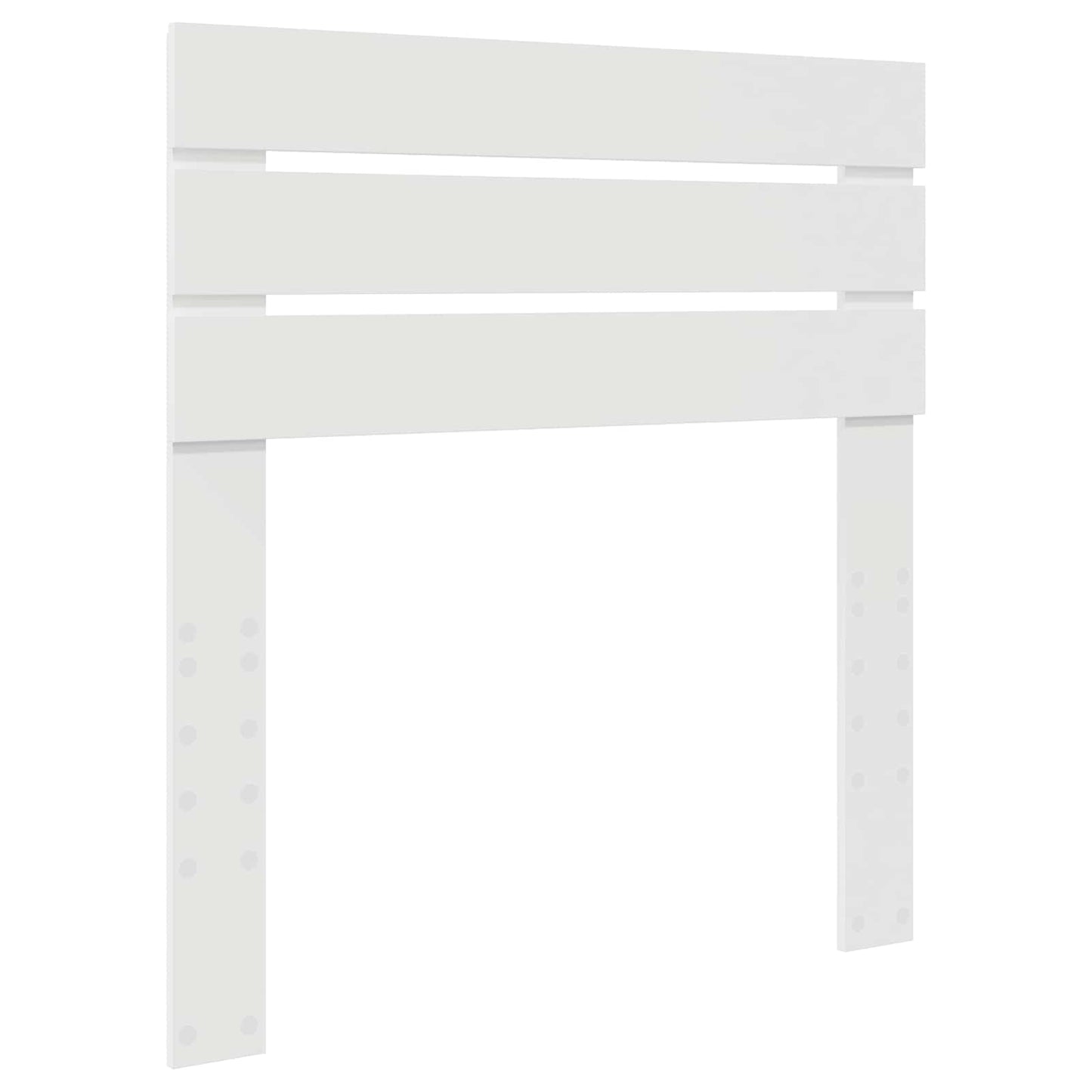 Bed Frame with Drawer White 100 x 200 cm Engineer Wood