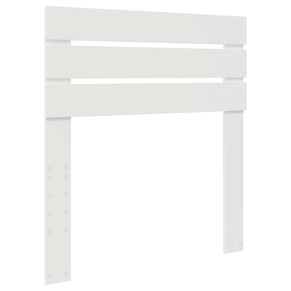 Bed Frame with Drawer White 100 x 200 cm Engineer Wood