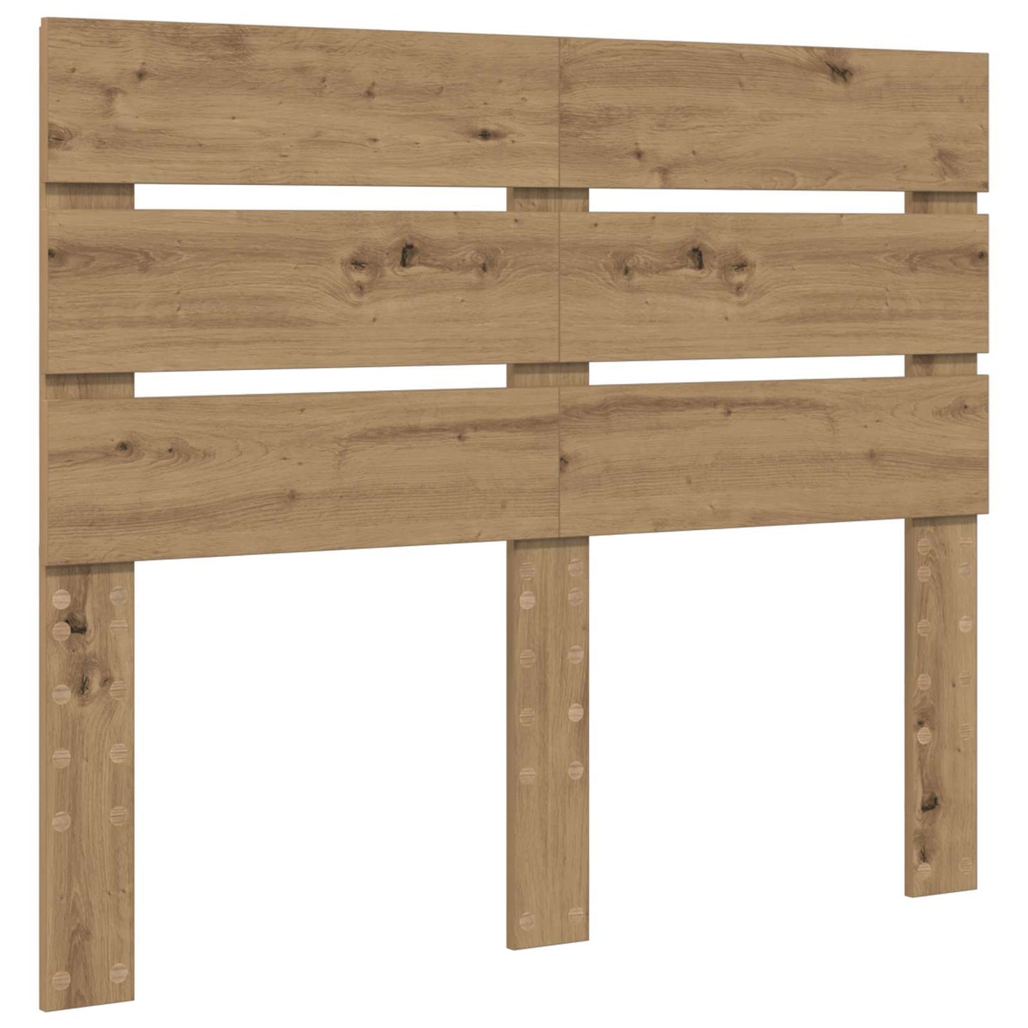 Bed Frame Artisian Oak 120 x 200 cm Solid Pine Wood