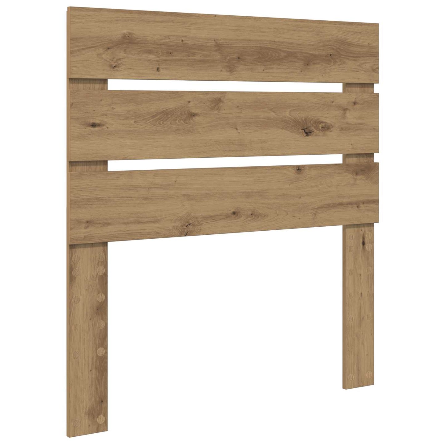 Bed Frame Artisian Oak 90 x 200 cm Solid Pine Wood