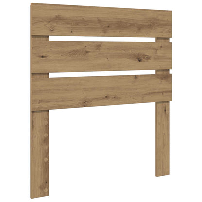Bed Frame Artisian Oak 90 x 200 cm Solid Pine Wood