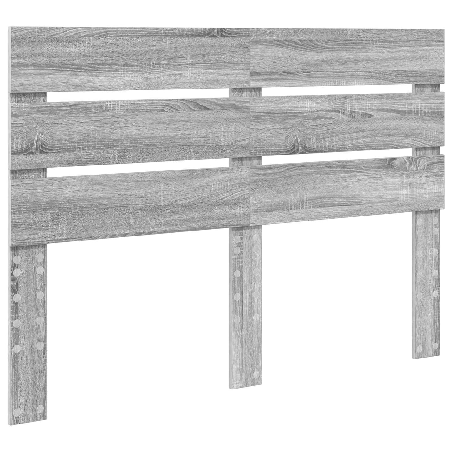 Bed Frame with Drawer Grey Sonoma 140 x 190 cm Engineer Wood