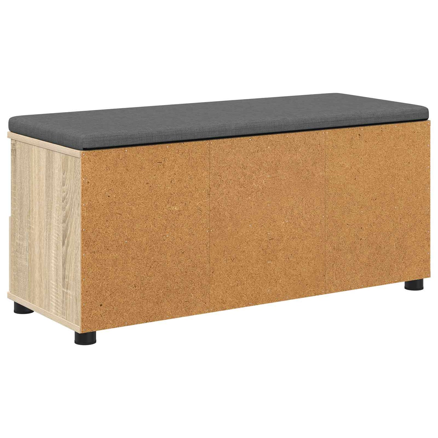 Hall Bench with Cushion with Drawer Sonoma Oak 100 x 38 x 46 cm