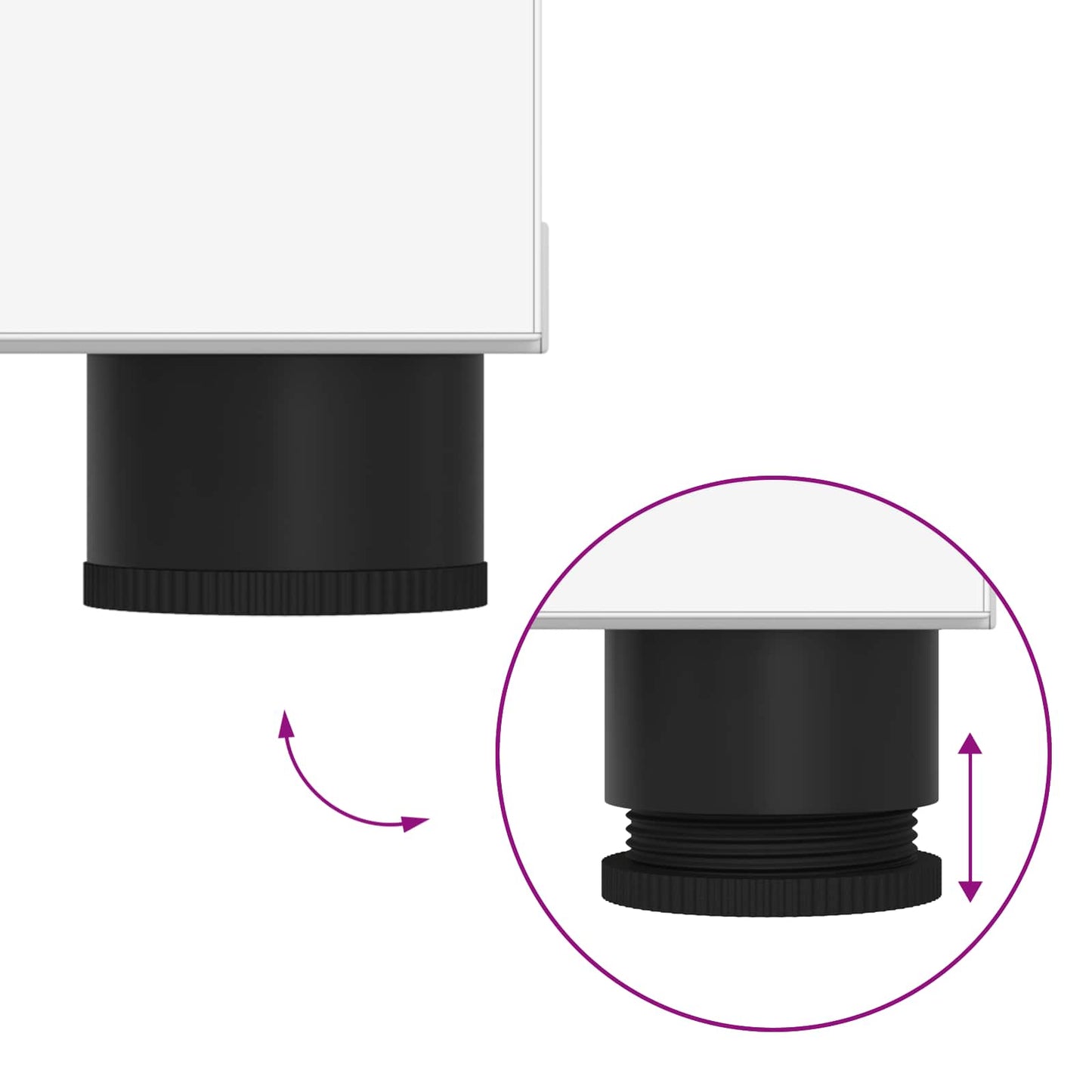 Hall Bench White 60 x 38 x 46 cm Engineered Wood and Fabric