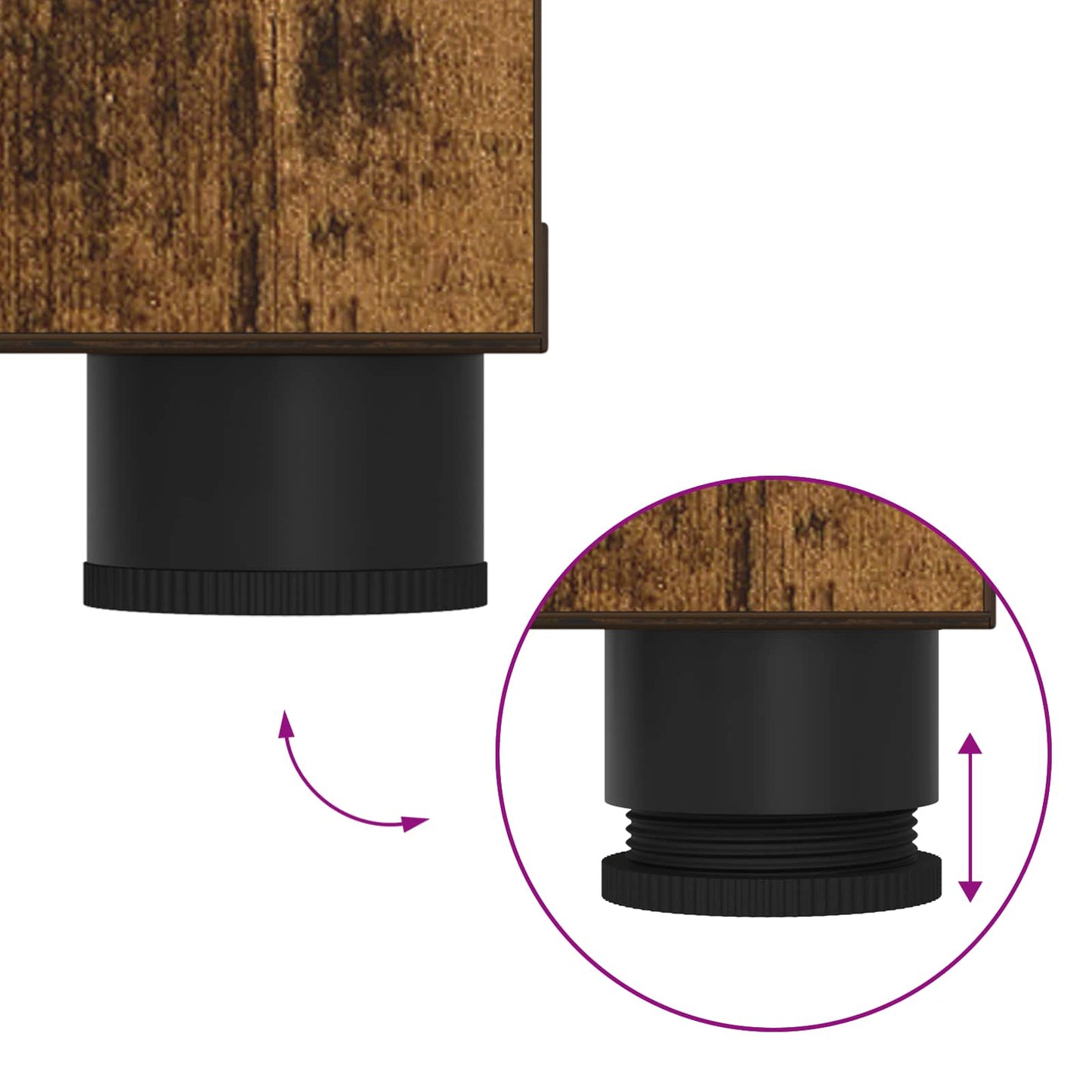 Hall Bench with Cushion with Shelf Smoked Oak 80 x 38 x 46 cm