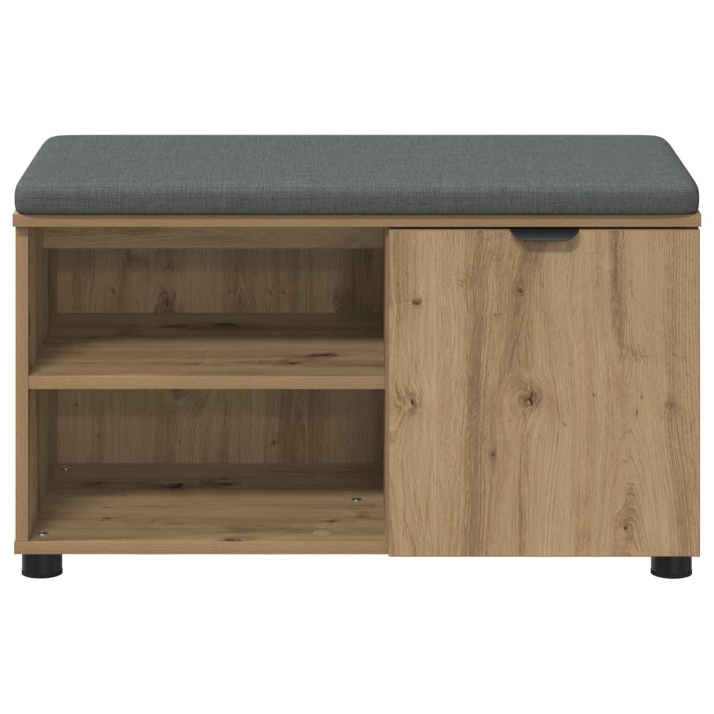 Hall Bench Artisan Oak 80 x 38 x 46 cm