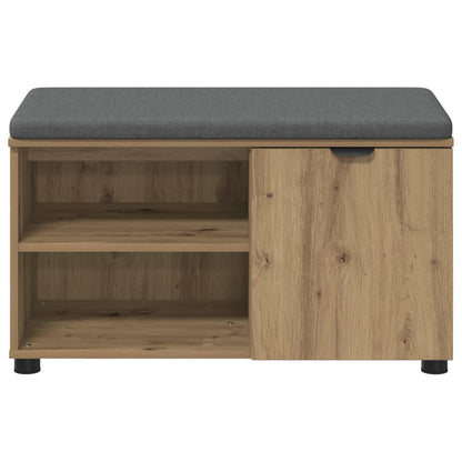 Hall Bench Artisan Oak 80 x 38 x 46 cm