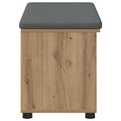 Hall Bench Artisan Oak 80 x 38 x 46 cm