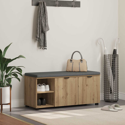 Hall Bench Artisan Oak 100 x 38 x 46 cm
