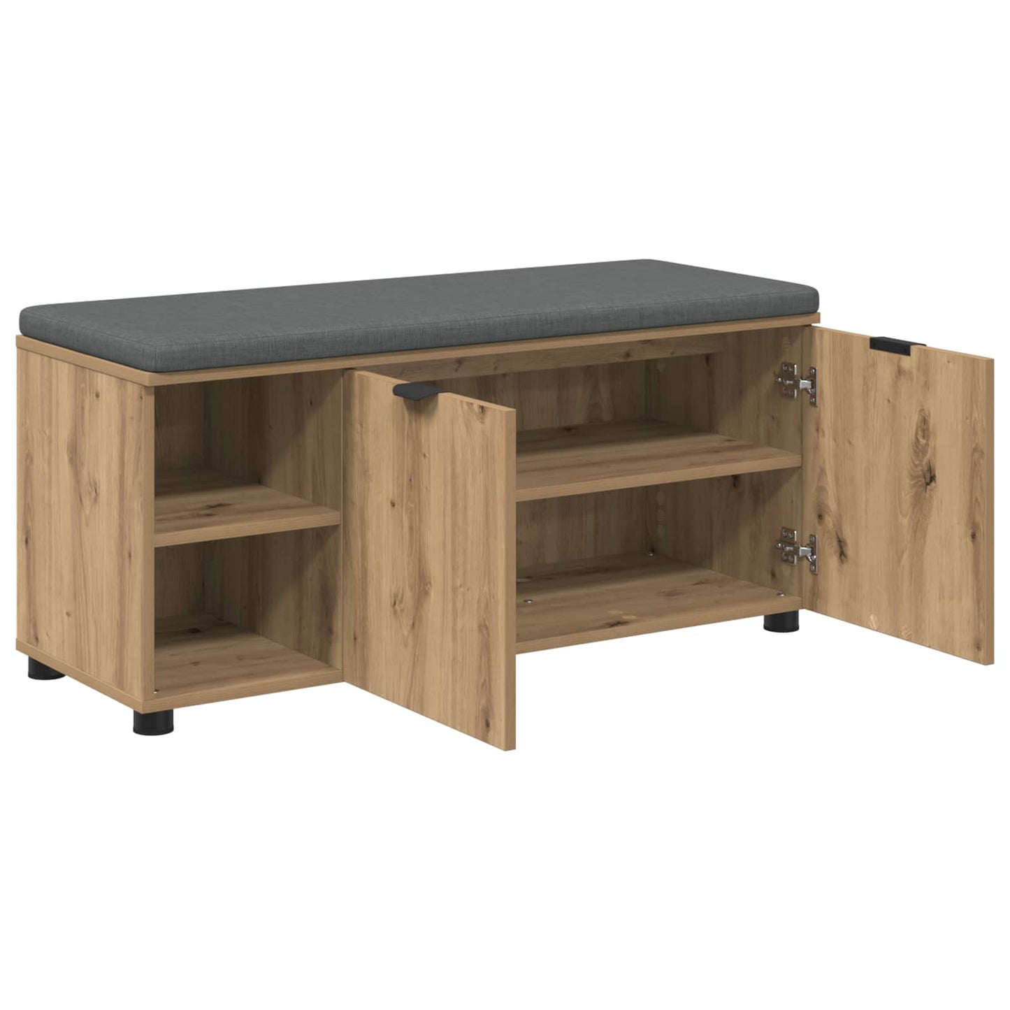 Hall Bench Artisan Oak 100 x 38 x 46 cm