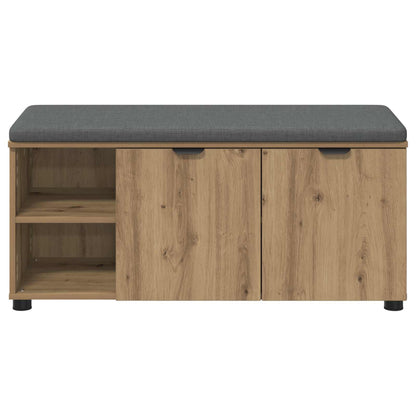 Hall Bench Artisan Oak 100 x 38 x 46 cm