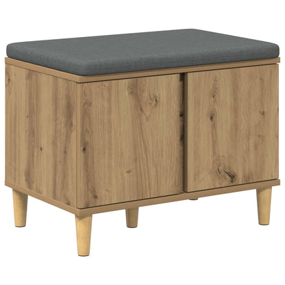 Hall Bench Artisan Oak 60 x 38 x 46 cm
