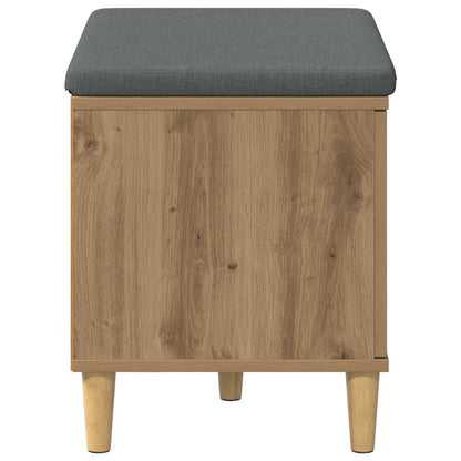 Hall Bench Artisan Oak 60 x 38 x 46 cm