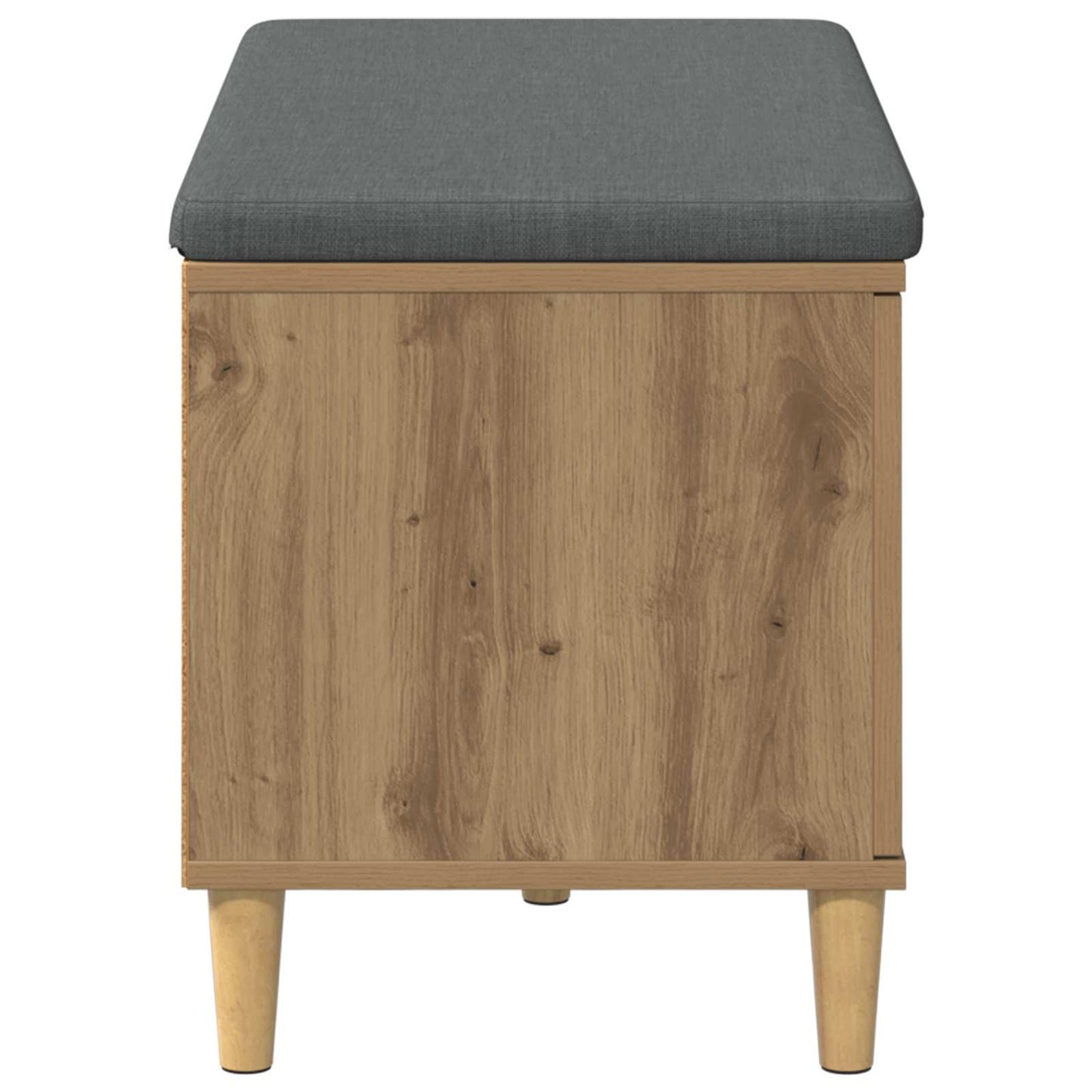 Hall Bench Artisan Oak 80 x 38 x 46 cm