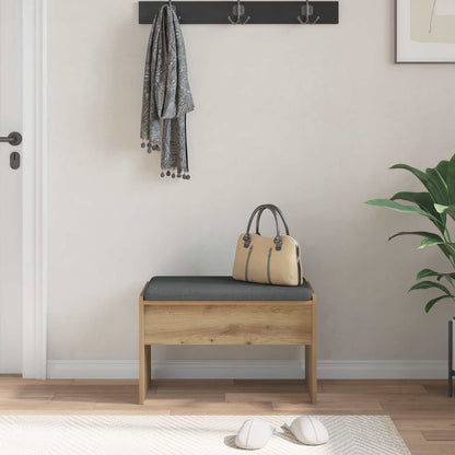 Hall Bench Artisan Oak 63 x 38 x 40 cm
