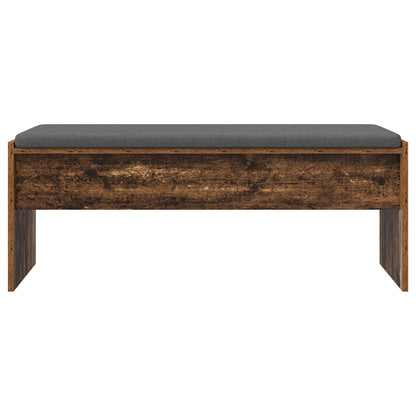 Hall Bench with Cushion Old Wood 103 x 38 x 40 cm