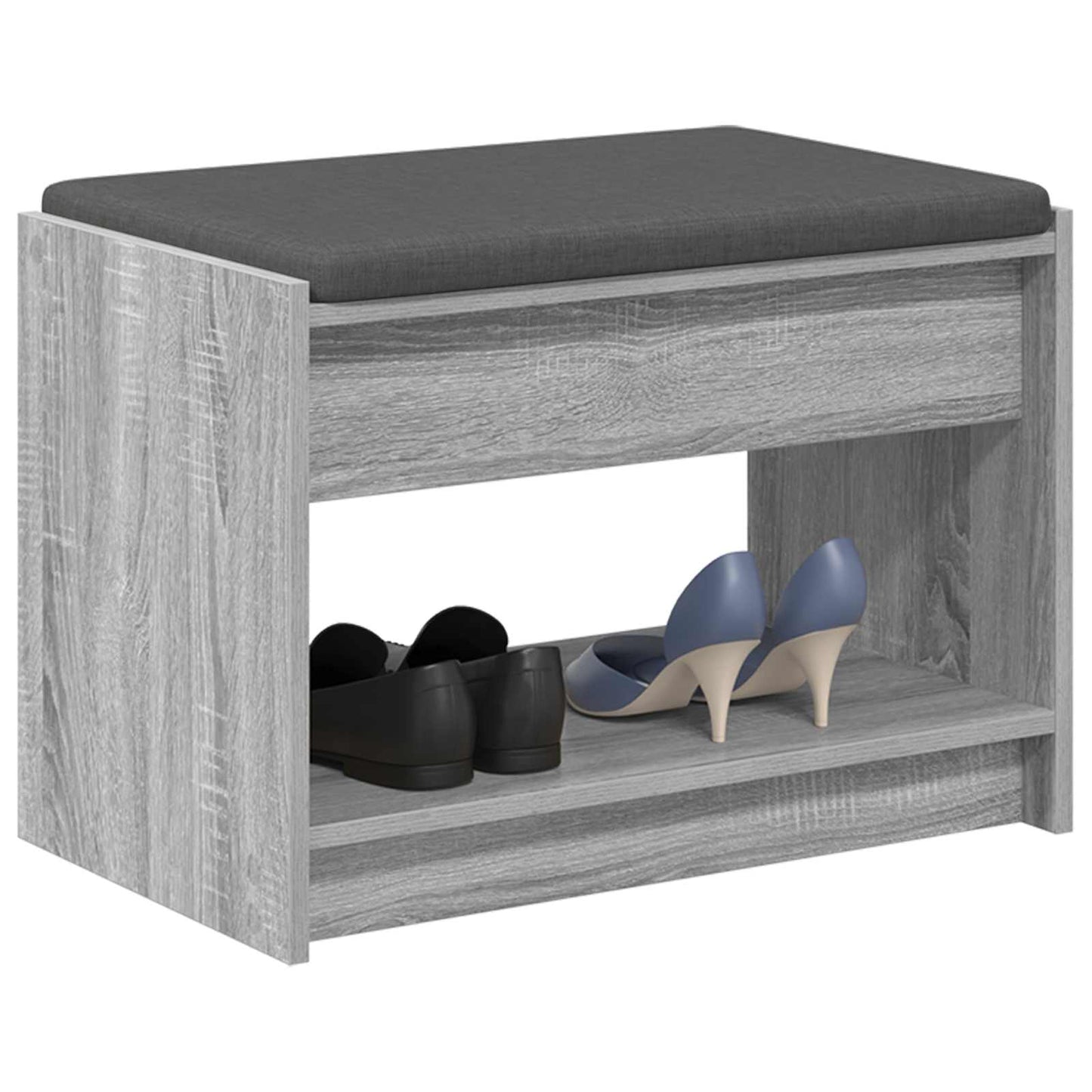 Hall Bench Grey Sonoma 63 x 38 x 45 cm