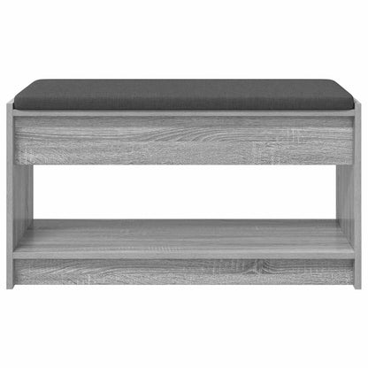 Hall Bench Grey Sonoma 83 x 38 x 45 cm