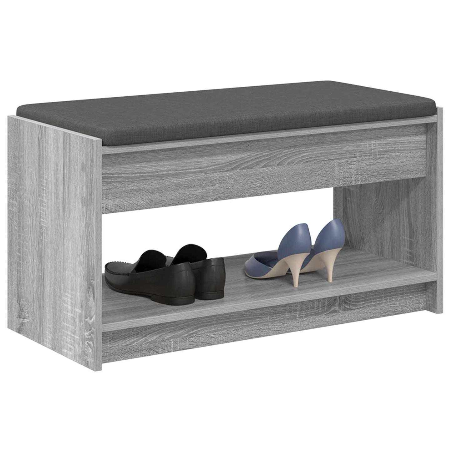 Hall Bench Grey Sonoma 83 x 38 x 45 cm