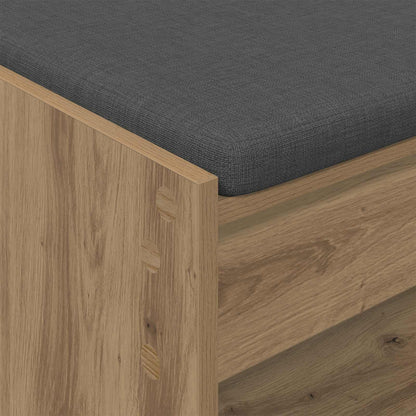 Hall Bench Artisan Oak 83 x 38 x 45 cm