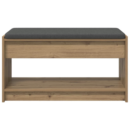 Hall Bench Artisan Oak 83 x 38 x 45 cm