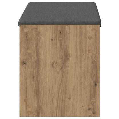 Hall Bench Artisan Oak 83 x 38 x 45 cm