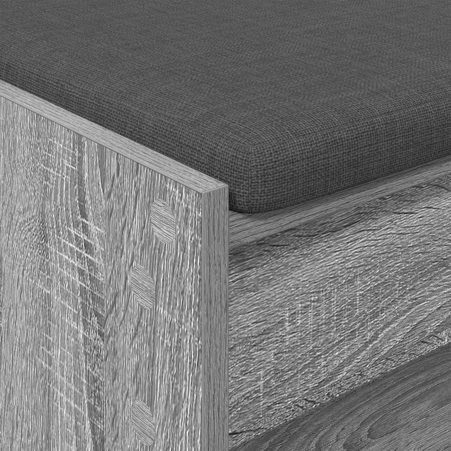 Hall Bench Grey Sonoma 103 x 38 x 45 cm