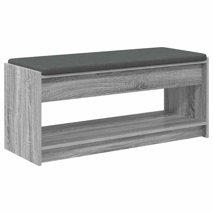 Hall Bench Grey Sonoma 103 x 38 x 45 cm