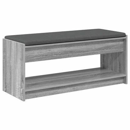 Hall Bench Grey Sonoma 103 x 38 x 45 cm