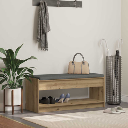 Hall Bench Artisan Oak 103 x 38 x 45 cm