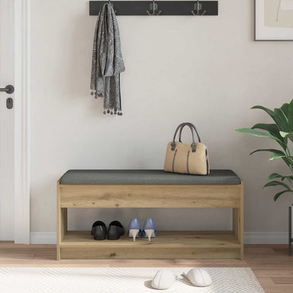 Hall Bench Artisan Oak 103 x 38 x 45 cm