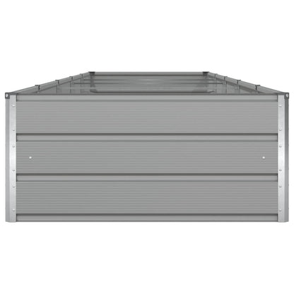 Planter Light Grey 480 x 100 x 45 cm Galvanised Steel