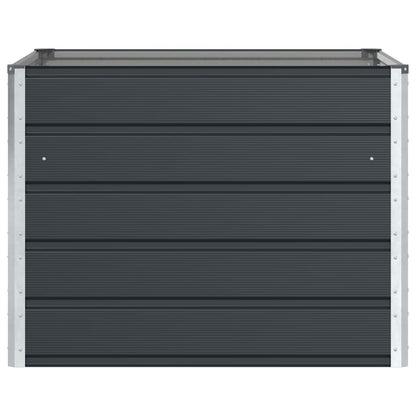 Planter Anthracite 100 x 100 x 75 cm Steel