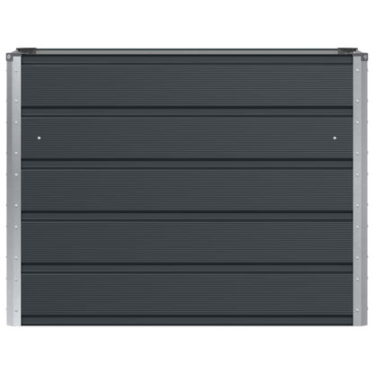 Planter Anthracite 100 x 40 x 75 cm Steel