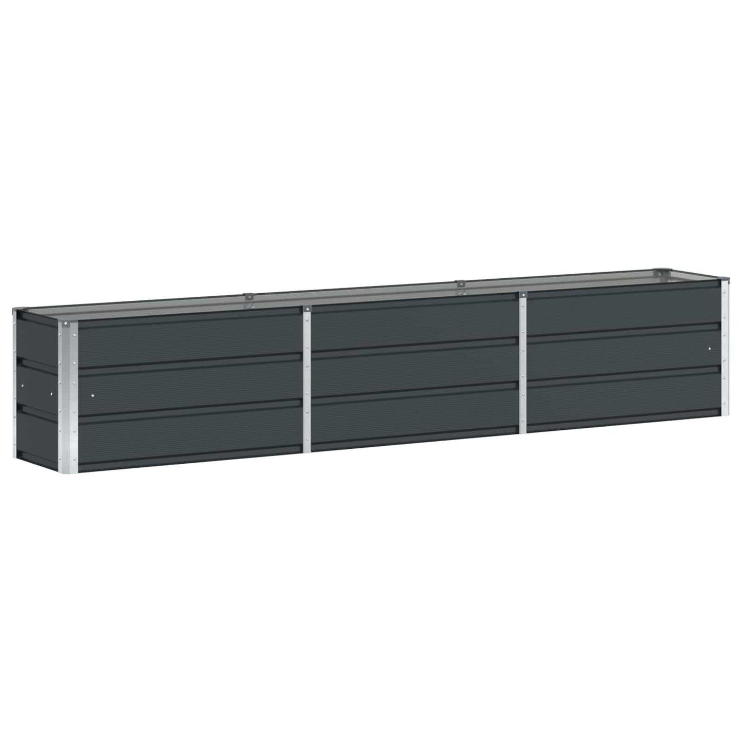 Planter Anthracite 240 x 40 x 45 cm Steel