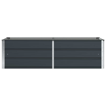 Planter Anthracite 160 x 80 x 45 cm Steel
