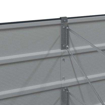 Planter Anthracite 160 x 80 x 75 cm Steel